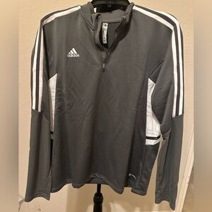 Adidas Condivo 22 Womens Training Top. Gray and white. Size X-Large. NWOT